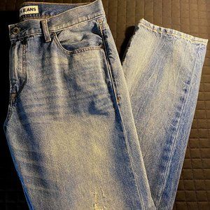 Express Light Wash Jeans Straight Leg Size 34W x 32L